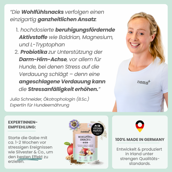 Wohlfühlsnacks für Hunde